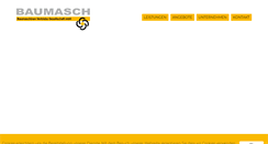 Desktop Screenshot of baumasch.eu